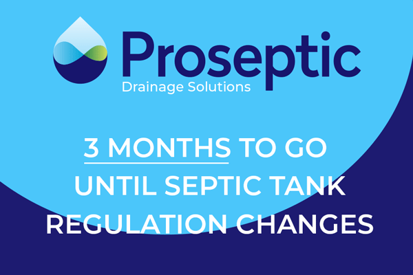 septic tank regulation changes - 3 months to go
