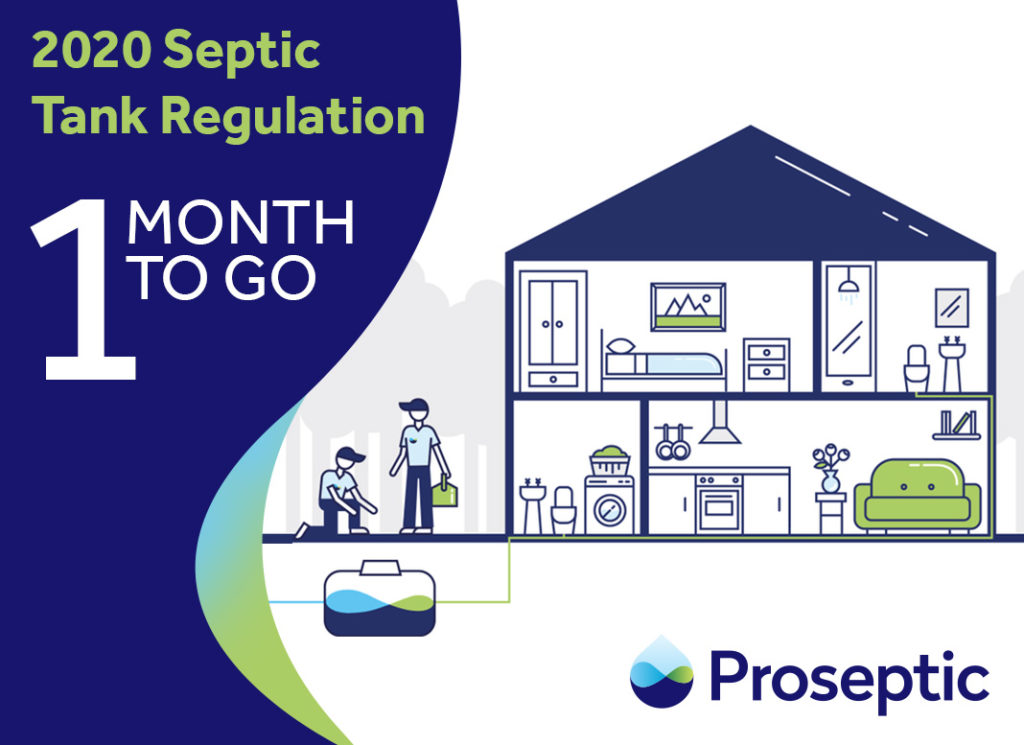 1 month until new septic tank regulations